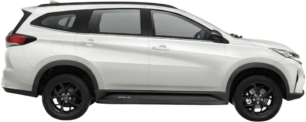 Perodua Aruz Ivory White