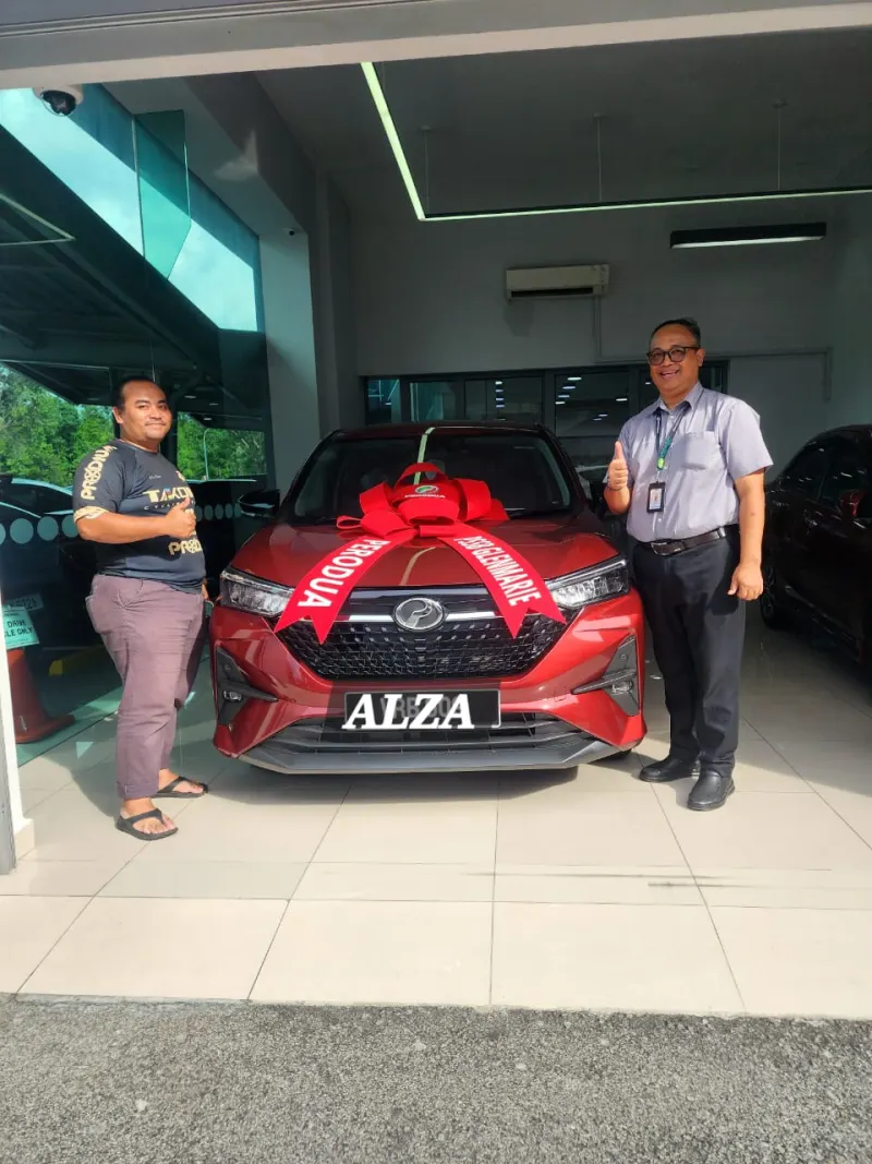 Happy Perodua customer delivery 10