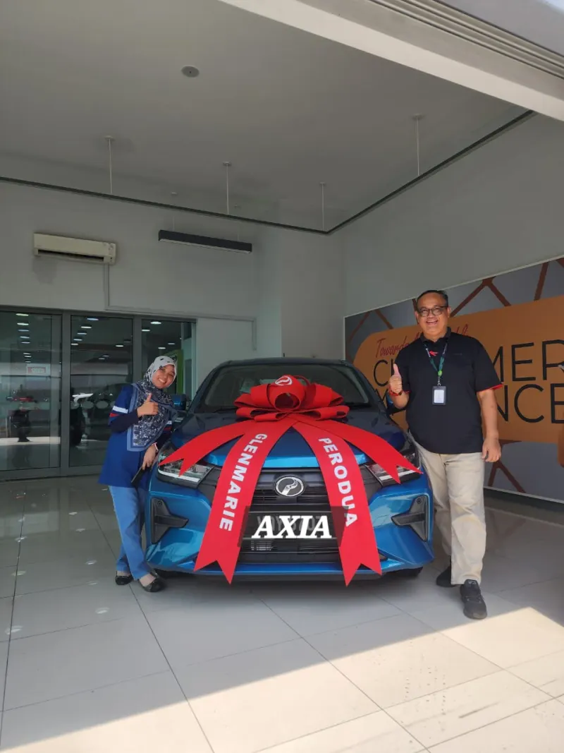 Happy Perodua customer delivery 9