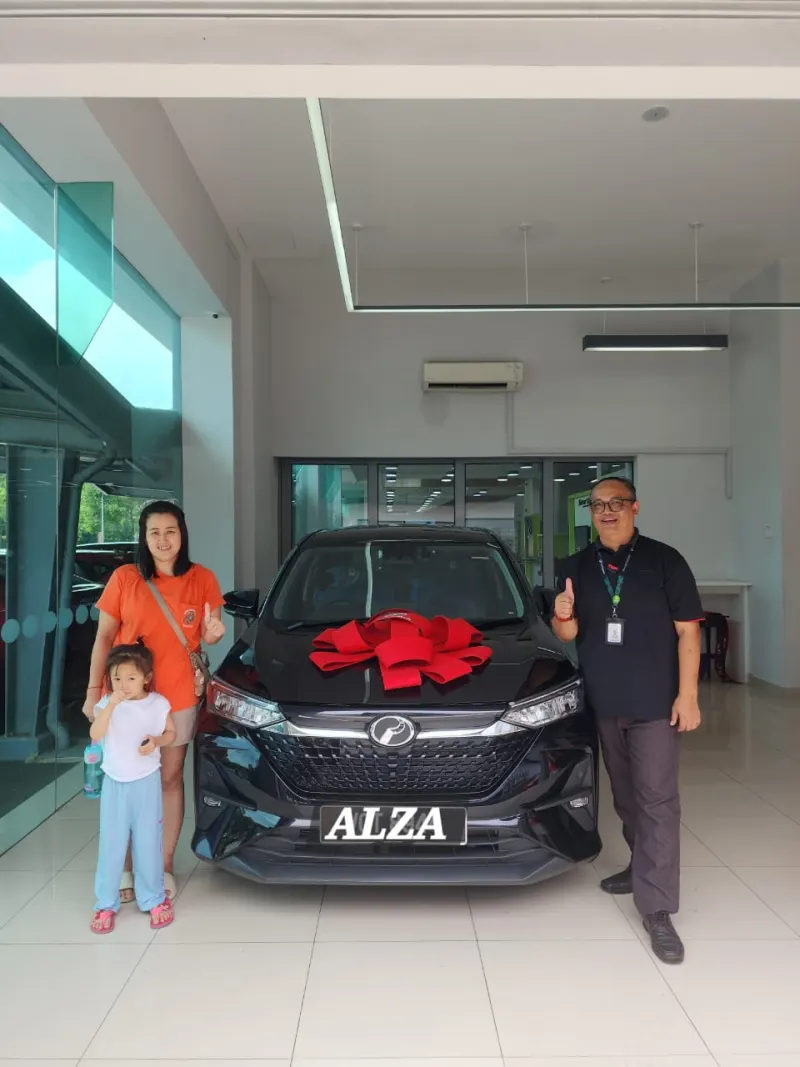 Happy Perodua customer delivery 3