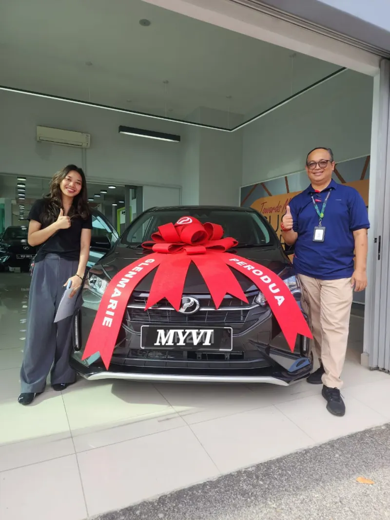 Happy Perodua customer delivery 4